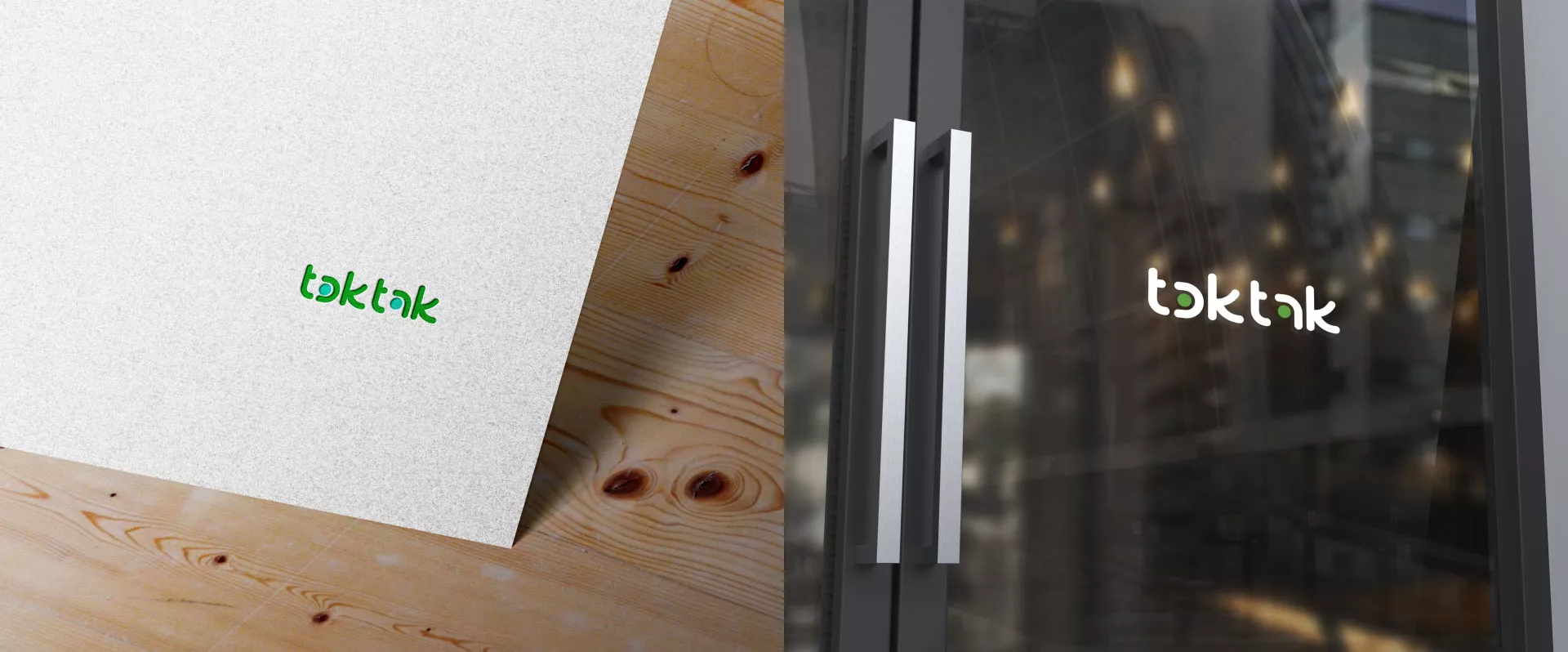 Разработка логотипа компании «Ток-Так»
