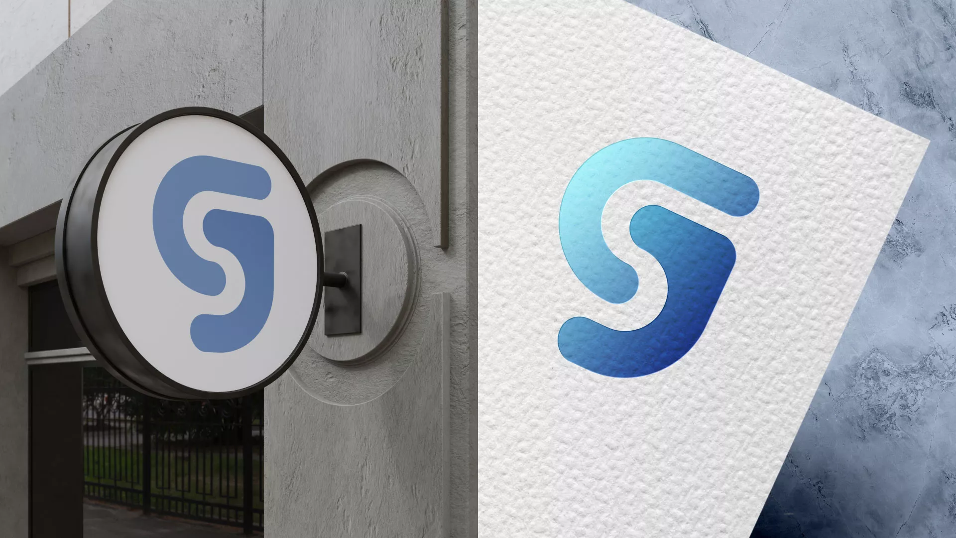 Разработка логотипа газовой компании «Сервис газ»