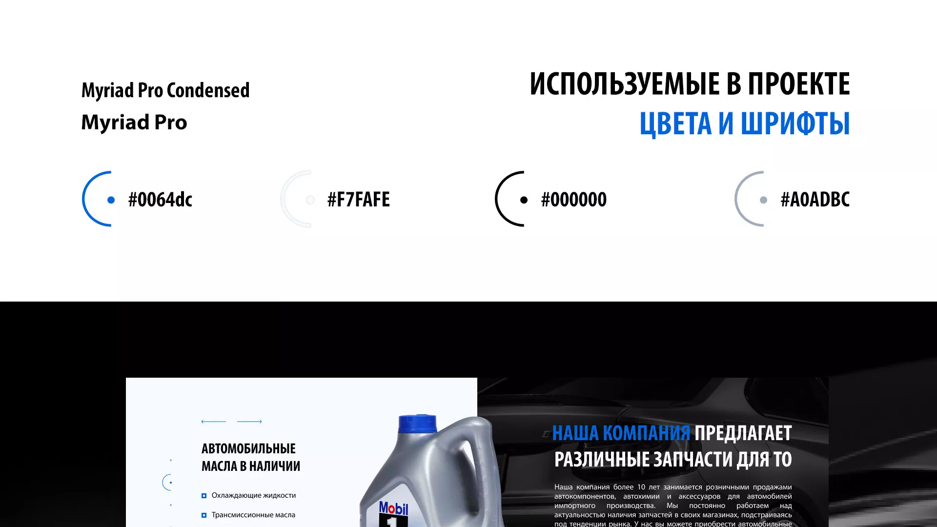 Разработка сайта магазина автозапчастей «М7»